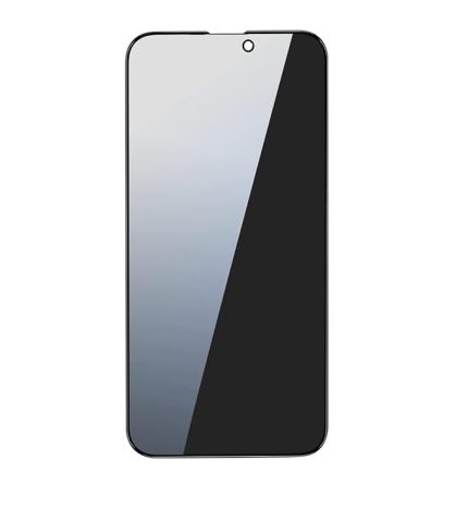 XDesign Privacy Tempered Glass Screen Protector Compatible For iPhone 16 Pro Max (6.9 Inches) (Black) Edge-To-Edge Protector Full Screen Coverage With Easy Installation Kit,Pack Of 1