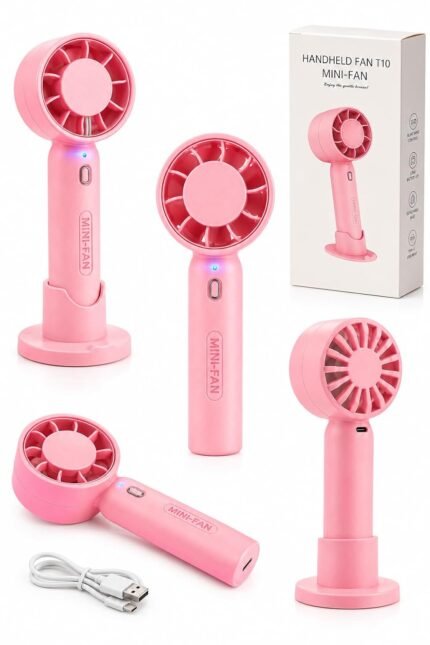 Mini-Fan Handheld Fan T-10.( Random Colour)